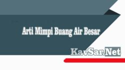 Arti Mimpi Lagi Buang Air Besar Menurut Primbon