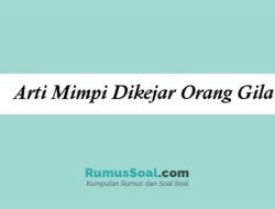 Arti Mimpi Bertemu Orang Gila Menurut Primbon