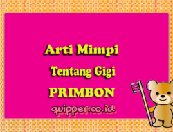 Arti Mimpi Gigi Rontok Semua Menurut Primbon