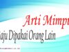 Arti Mimpi Baju Dipakai Orang Menurut Primbon