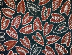 10 Jenis Motif Flora dalam Seni Batik yang Indah